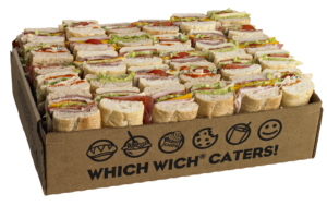 Which wich catering sandwich box