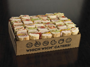 which wich catering sandwich box