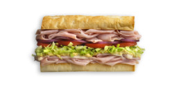 Which Wich Ham Sandwich