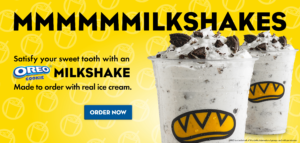 Which Wich Oreo Shake