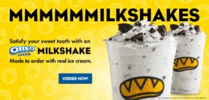 Which Wich Oreo Shake